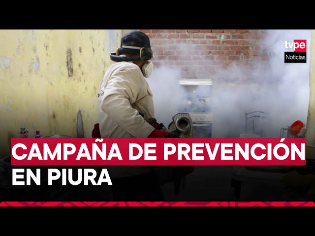 Piura: Ministro de Salud participó en campaña de prevención de dengue