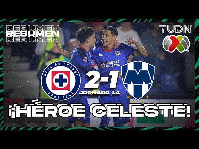 Resumen y goles | Cruz Azul 2-1 Monterrey | CL2024 - Liga Mx J14 | TUDN