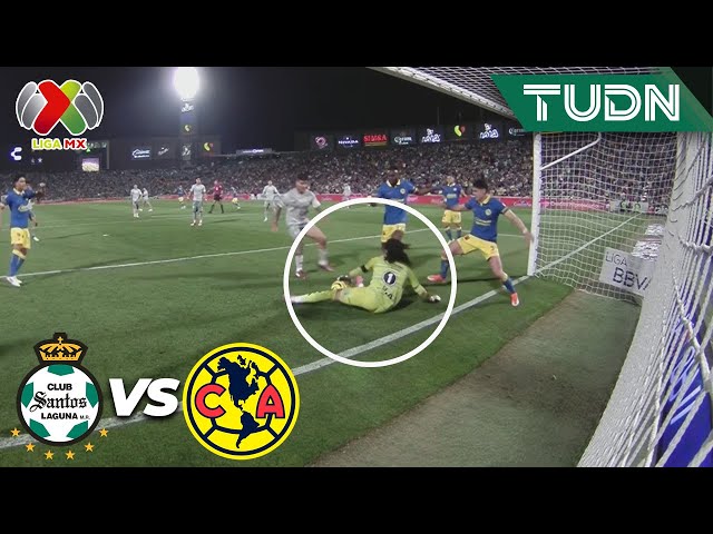 ¡AMÉRICA PERDONA EN DOS OPORTUNIDADES! | Santos 1-1 América | CL2024 - Liga Mx J14 | TUDN