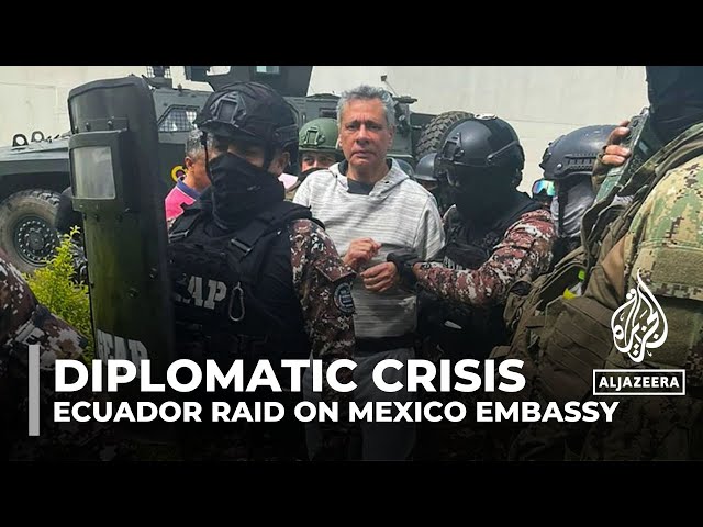 Latin American countries condemn Ecuador raid on Mexico embassy