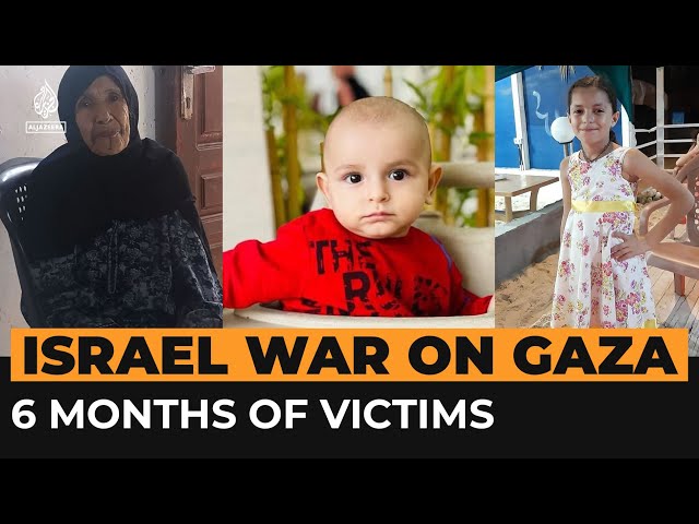 Six months of Israel’s relentless war on Gaza | Al Jazeera Newsfeed