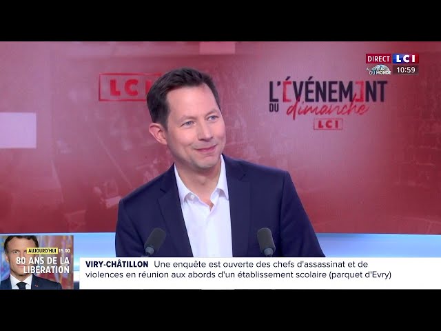 François-Xavier Bellamy, invité de "L'événement du dimanche LCI"