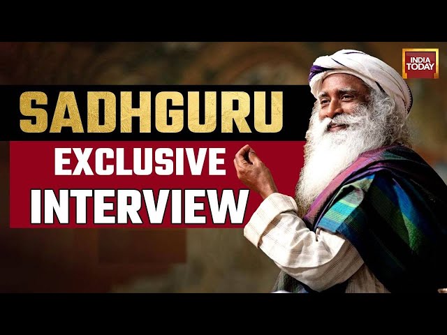 Sadhguru Latest Interview | Sadhguru's Big Words Exclusively On India Today | India Today LIVE 