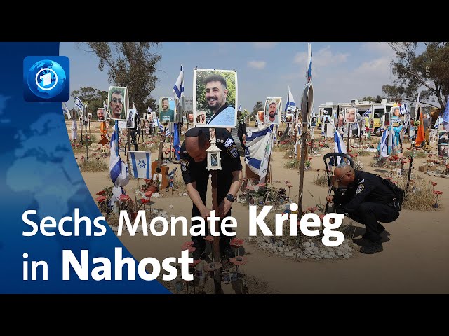 ⁣Israel: Angehörige gedenken der Opfer vom 7. Oktober