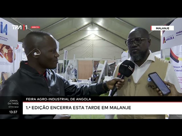 Feira agro-industrial de Angola:  1.ª Edição encerra esta tarde em Malanje