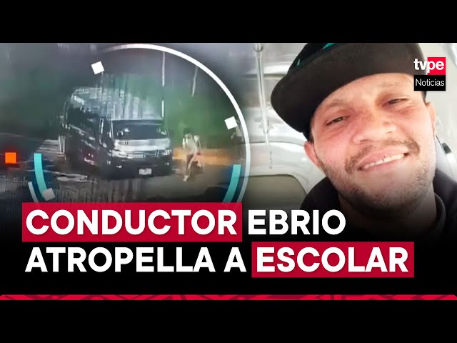 Callao: conductor en estado de ebriedad atropella a escolar frente a su hermano menor