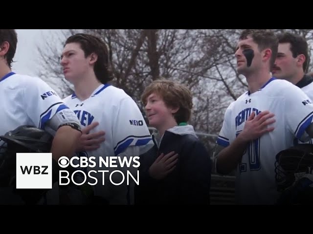 Bentley men's lacrosse secures win for 12-year-old honorary teammate