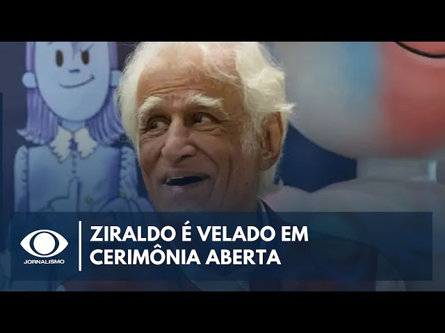 Ziraldo é velado em cerimônia aberta ao público no Rio