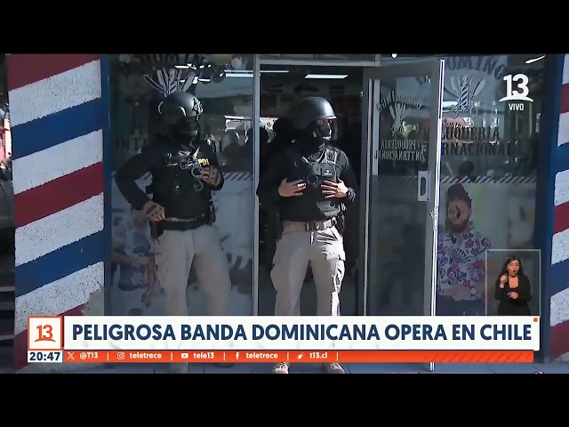 "Los Trinitarios" 40 detenidos en 17 comunas en operativo de la PDI