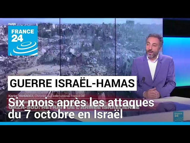 Guerre Israël-Hamas : six mois après les attaques du 7 octobre en Israël • FRANCE 24