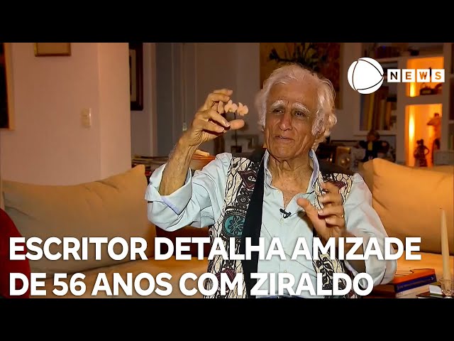 Escritor detalha amizade de 56 anos com Ziraldo