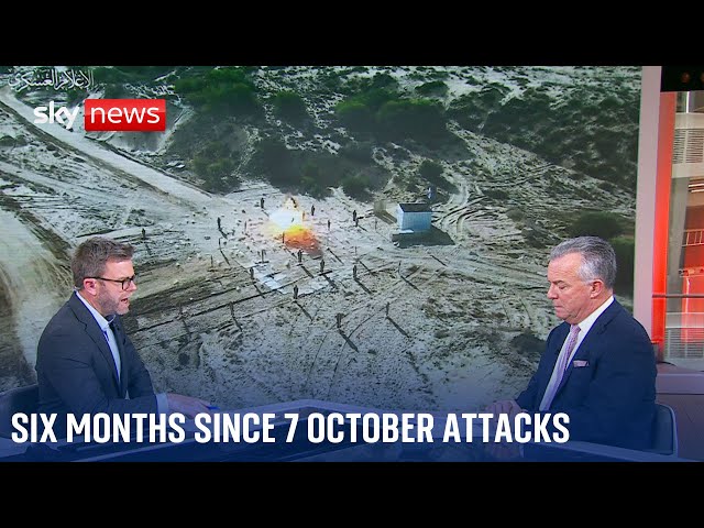 Israel-Hamas war: Six months on from 7 October attacks