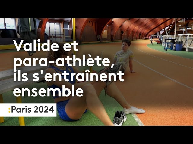 Paris 2024 : valide et para-athlète, ils ont décidé de s'entraîner ensemble