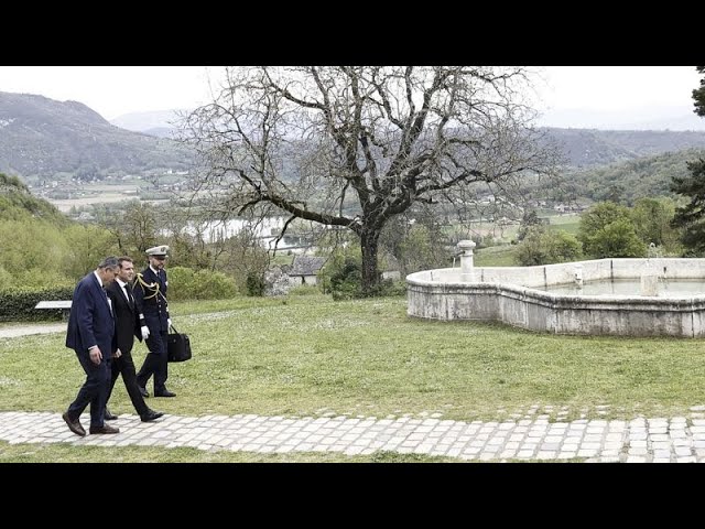 ⁣80. Jahrestag: Emmanuel Macron würdigt Widerstandskämpfer in Glières