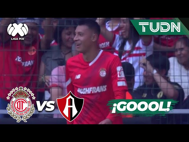 ¡UNO MÁS!  GOOL de 'Gacelo' | Toluca 4-1 Atlas | CL2024 - Liga Mx J14 | TUDN