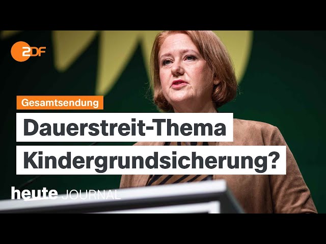 heute journal vom 07.04.2024 Kindergrundsicherung, Truppenabzug aus Süd-Gaza, Kunst in Greifswald