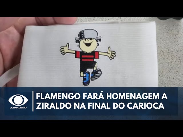 Flamengo fará homenagem a Ziraldo na final do Carioca