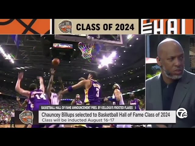 Chauncey Billups reacts to Hall of Fame induction news