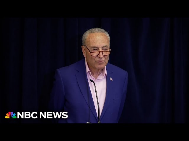 Biden is working to prevent escalation in Iran, Sen. Schumer says