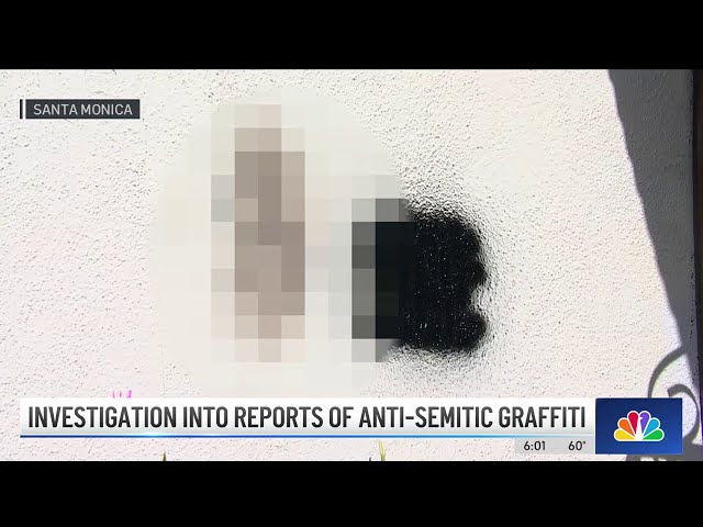 Antisemitic graffiti found in Santa Monica