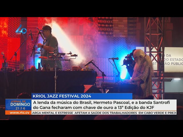 Hermeto Pascoal e Santrofi encerram KJF com brilhantismo