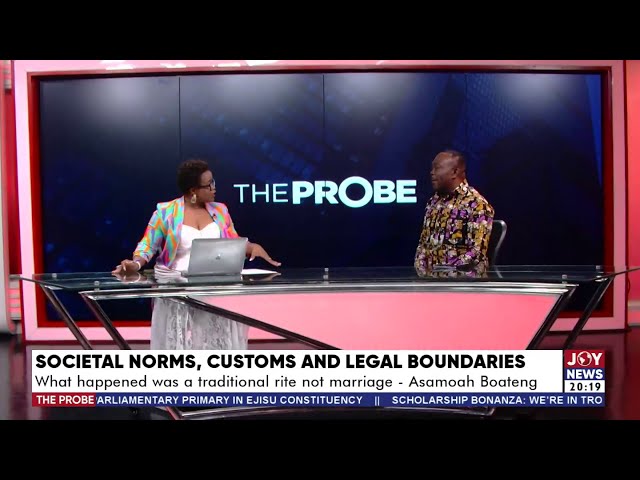 ⁣Exploring the tension between modern societal norms, customs and legal boundaries | The Probe