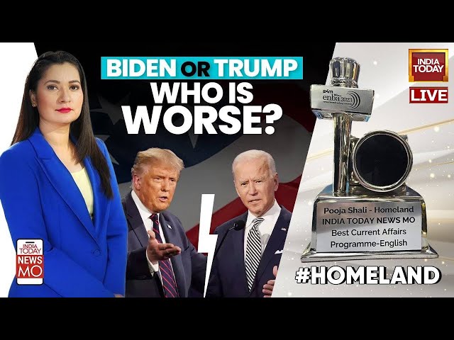 Trump vs Biden LIVE News: Oldest, Most Embarrassing Leader In US Presidential Elections? | US News