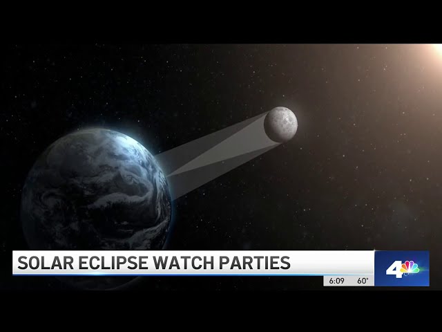 Solar eclipse watch parties planned in SoCal