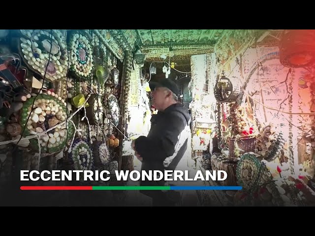 ⁣Toronto man turns house into an eccentric, immersive art experience | ABS CBN News