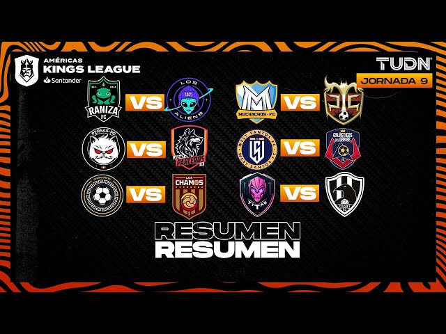 Súper RESUMEN - Jornada 9 | Kings League 2024 | TUDN