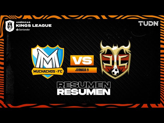 RESUMEN - Muchachos FC 4-6 Peluche Caligari | Kings League 2024 - J9 | TUDN