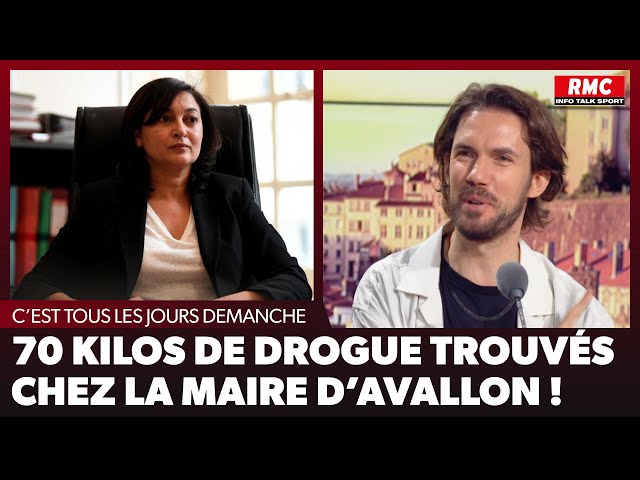 Arnaud Demanche : 70 kilos de drogue trouvés chez la Maire d'Avallon !