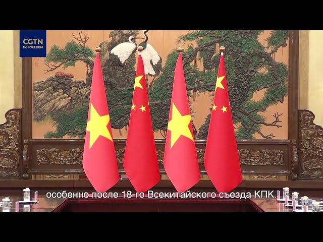 ⁣Си Цзиньпин встретился с председателем Национального собрания Вьетнама