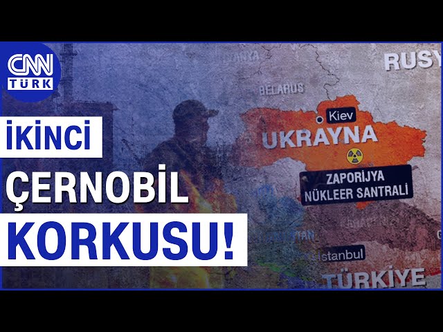 Nükleer Endişe Yaratan O Saldırı! Rusya Duyurdu: Zaporijya Nükleer Santraline Dronlu Saldırı! #Haber