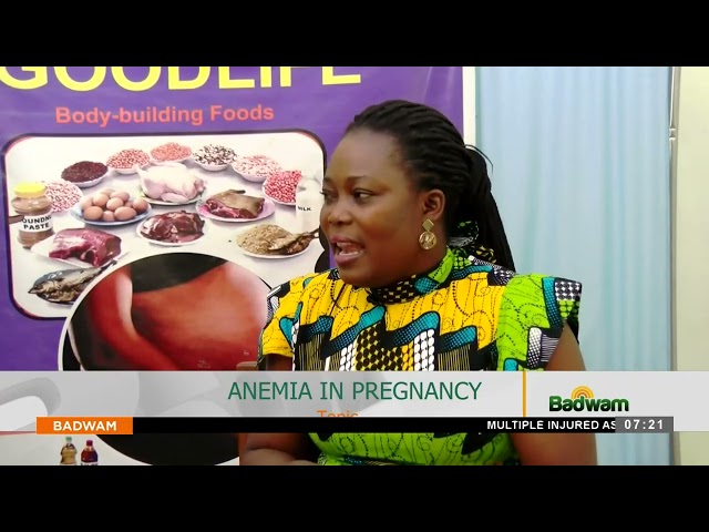 ⁣Health Tips: Anemia In Pregnancy - Badwam on Adom TV (08-04-24)