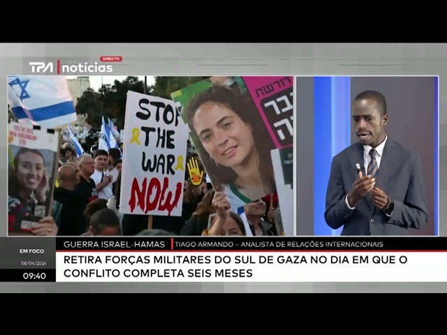 "Em Foco" Em análise - Retirada das forças militares do sul de Gaza