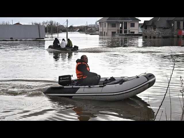 ⁣"Die stärksten Überflutungen seit 80 Jahren"  in Teilen Kasachstans und Russlands