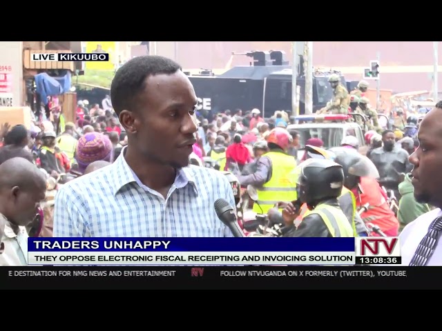 Kampala traders oppose URA's electronic invoicing system