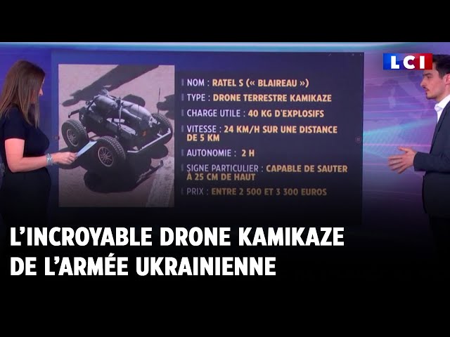 L’incroyable drone kamikaze de l’armée de Kiev