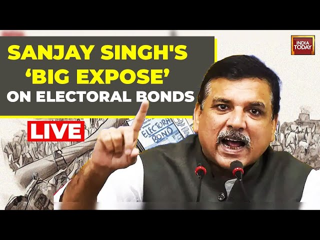 Sanjay Singh PC: Sanjay Singh Lambasts BJP Over Electoral Bonds | AAP Vs BJP | Arvind Kejriwal