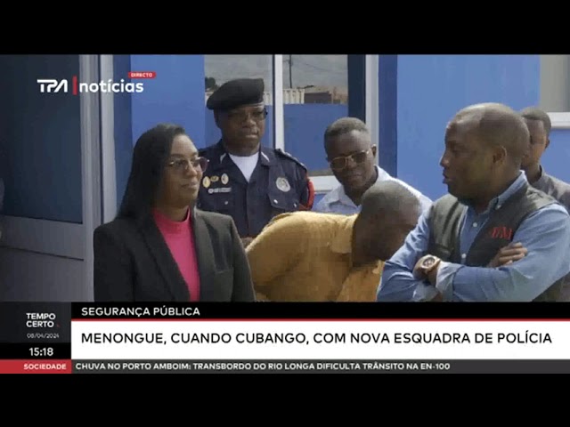 ⁣Segurança pública: Menongue, Cuando-Cubango, com nova esquadra de polícias
