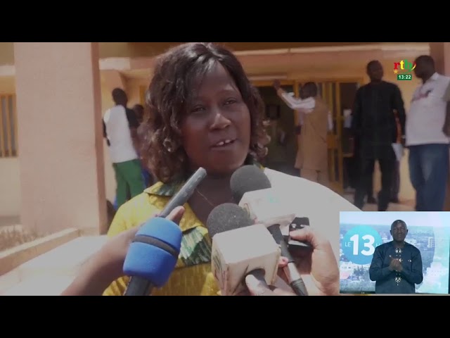 ⁣Installation de la nouvelle responsable de la RTB Centre-nord Aimée Solange Guigma