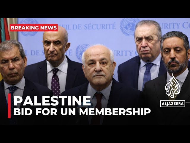 UN Security Council private meeting held to discuss Palestine's bid for UN membership