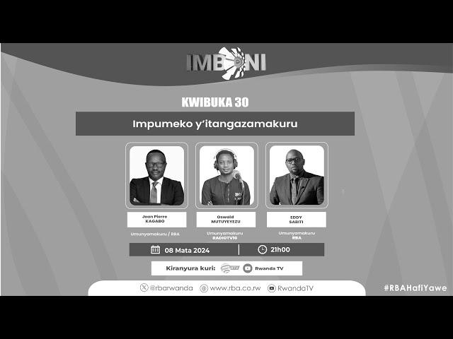 ⁣⚪️#Imboni: #Kwibuka30: Impumeko y'itangazamakuru