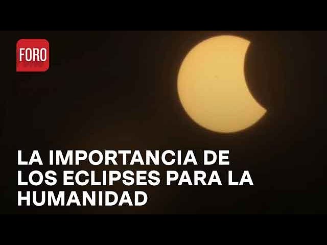 ⁣Investigador de la UNAM habla sobre la importancia de los eclipses en la humanidad - Las Noticias