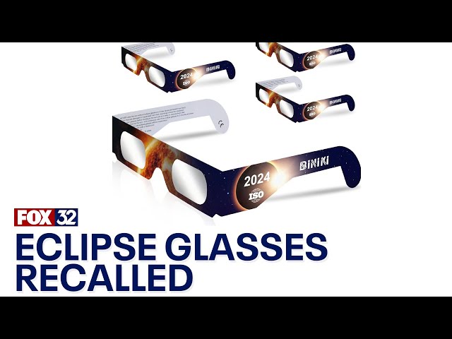 ⁣Eclipse glasses sold on Amazon recalled
