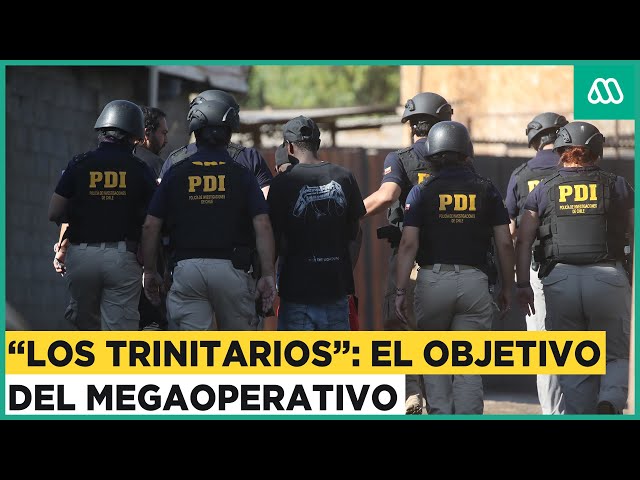 ⁣"Los Trinitarios": La organización criminal que fue blanco del megaoperativo