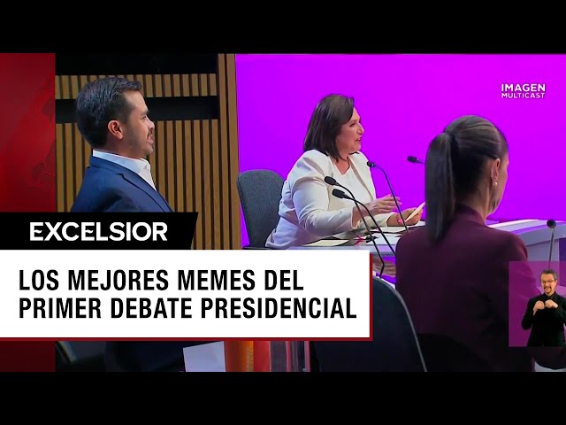 Memes del Primer Debate Presidencial 2024