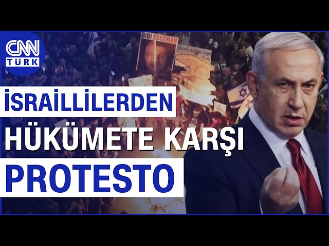 İsraillilerden Hükümete Karşı Protesto! Polisin Sert Müdahalesi İle Yaralananlar Oldu #Haber