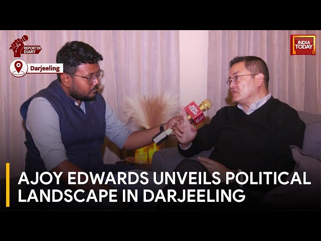 3-Way Battle Unfolds in Darjeeling: Left-Congress Alliance vs BJP vs TMC | Ajoy Edwards Exclusive